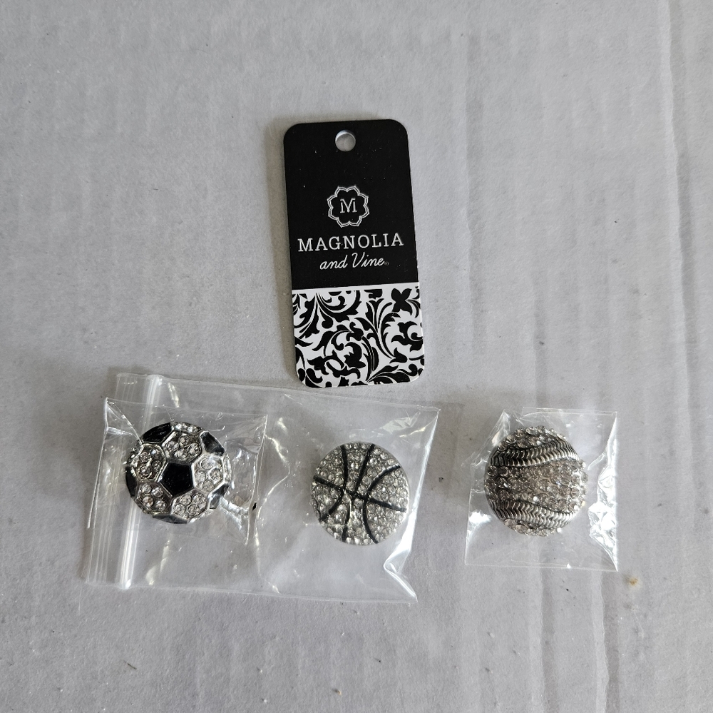 Charms for snap bracelets